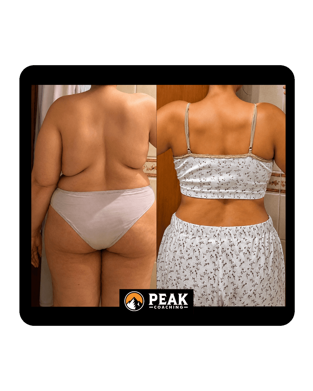 Transformación real de Lupe en Peak Coaching